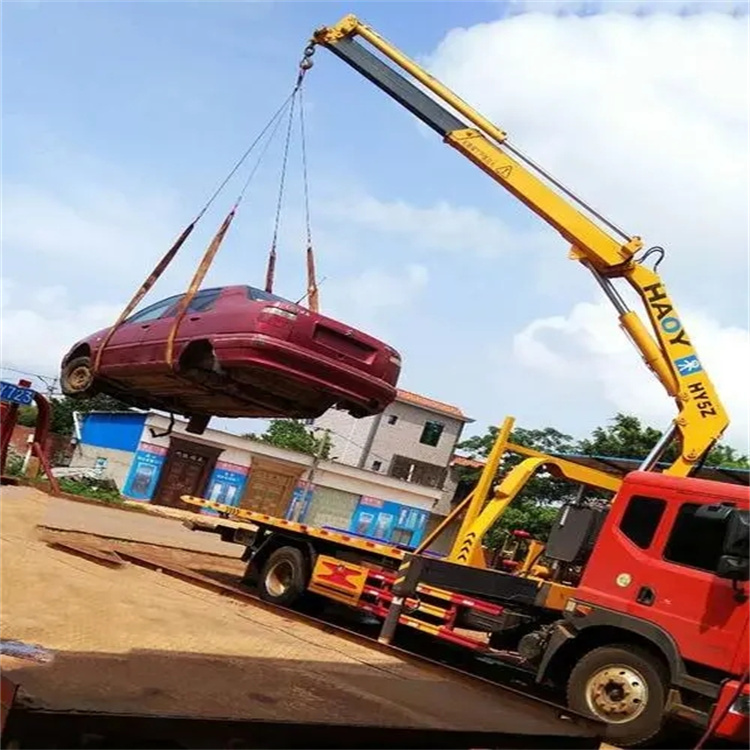 合肥包河吊车救援小汽车怎么吊