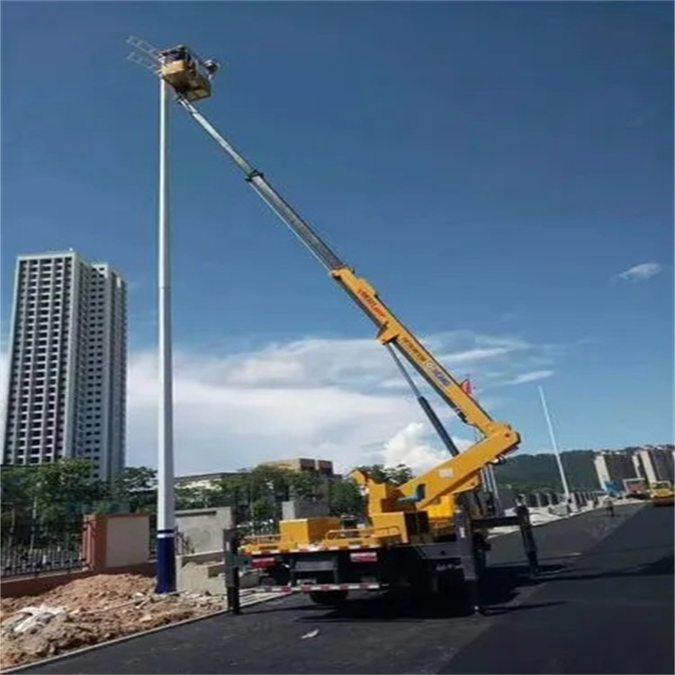 合肥包河维修路灯的曲臂升降车出租